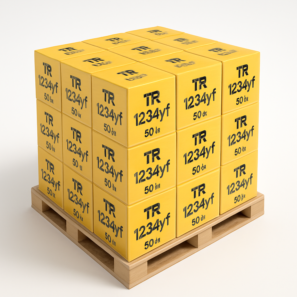 1234yf Refrigerant pallet